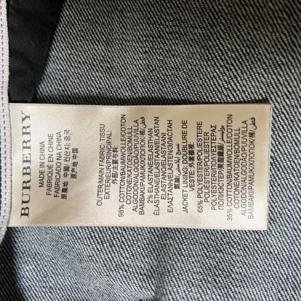 Burberry Brit Short Denim Trench Coat - Picture 7 of 10